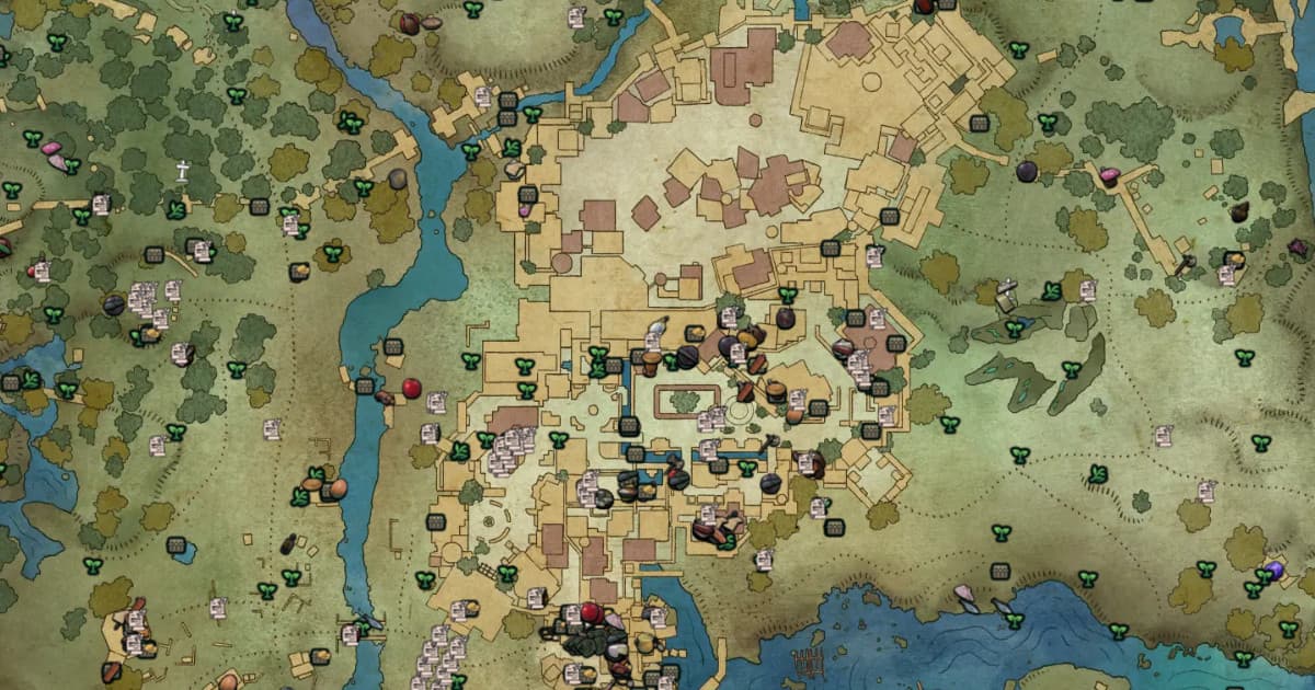 Avowed map preview