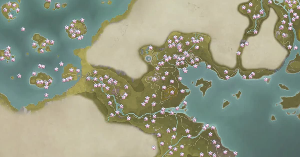 Infinity Nikki map preview